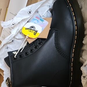 Dr. Martens 1460 SR Black Boots In Size 7